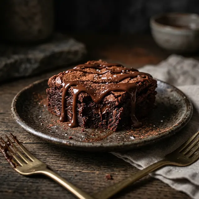 Double Choco Brownie